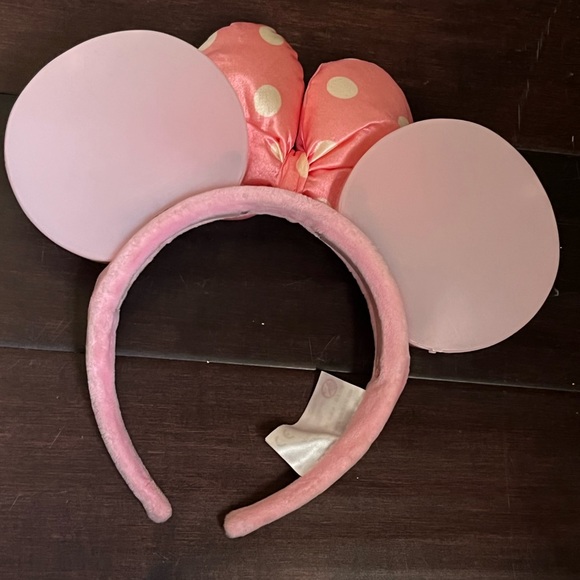 Disney Parks Light Up Pink Bow Minnie Mouse Ears - Picture 2 of 3